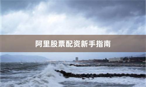 阿里股票配资新手指南